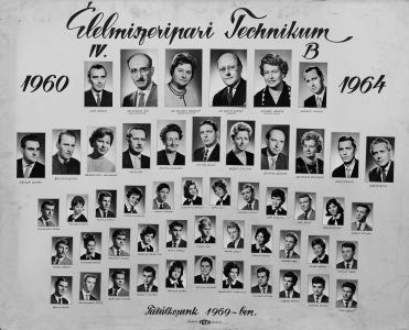 LELMISZERIPARI TECHNIKUM IV.B. OSZTLYA 1960-1964