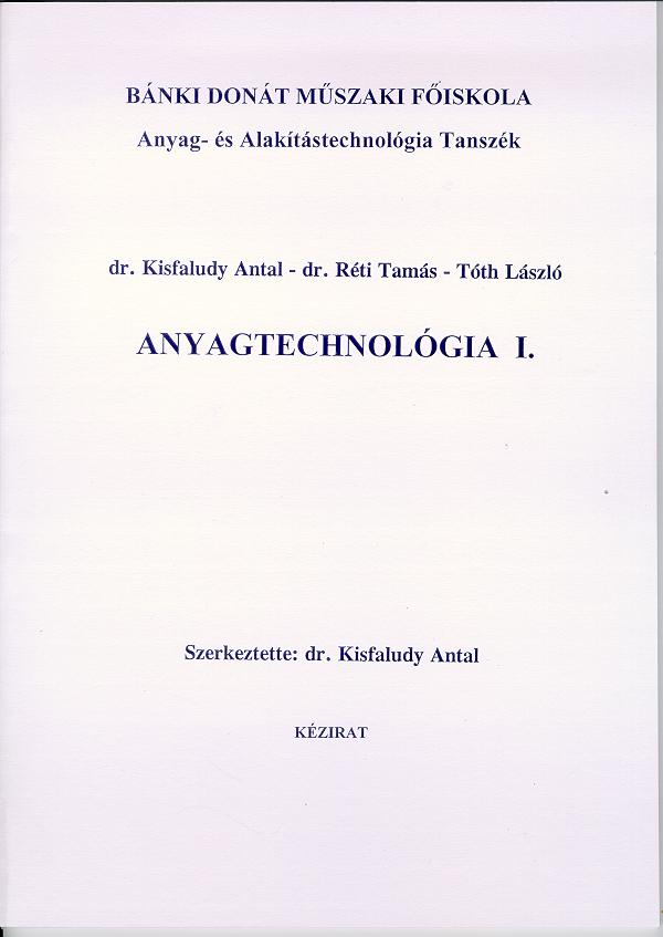 Anyagtechnolgia I. cm jegyzet