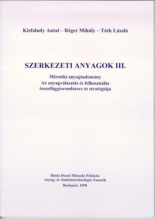 Szerkezeti anyagok III. cm jegyzet