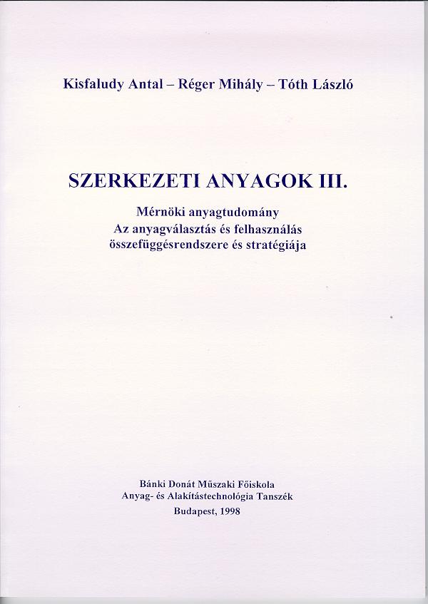 Szerkezeti anyagok III. cm jegyzet